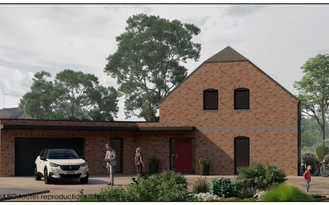 Construction d&rsquo;une maison individuelle dans L&rsquo;Avesnois